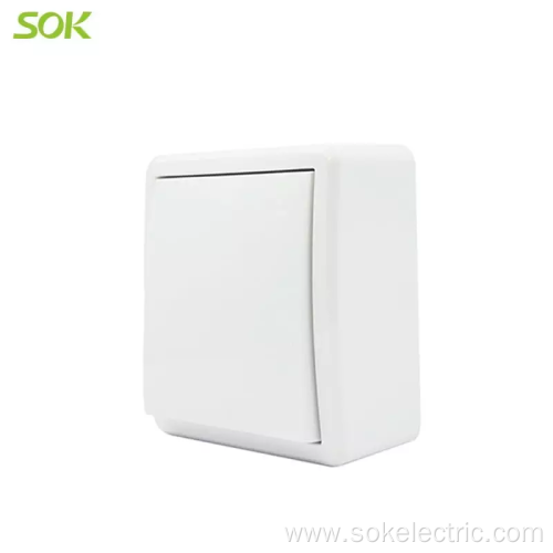 1Gang1Way Switch Home Surface Mounted european switch plate